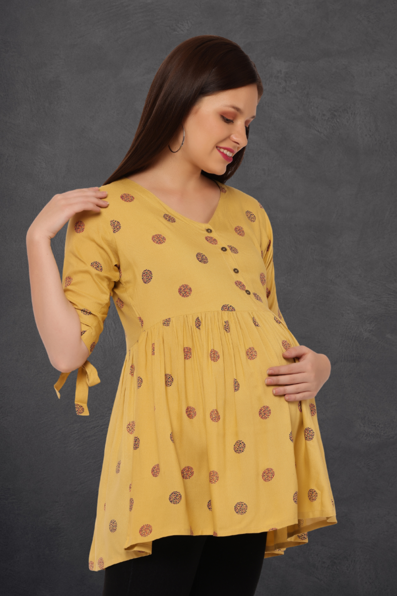 Pavisa Women's Maternity Peplum Top - Image 6
